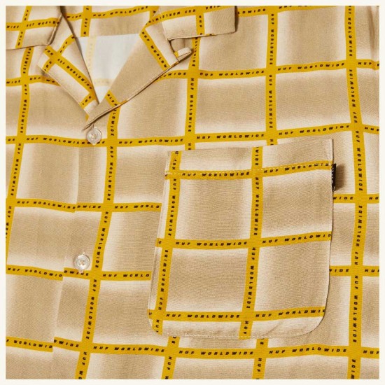 Huf Ανδρικό πουκάμισο Flynn Resort Shirt Huf Ανδρικό πουκάμισο Flynn Resort Shirt